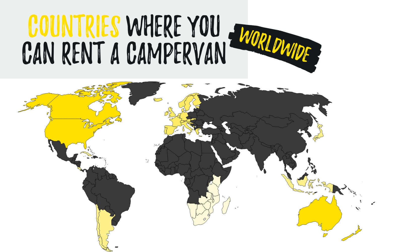 Countries Worldwide for Renting a Campervan The Ultimate List